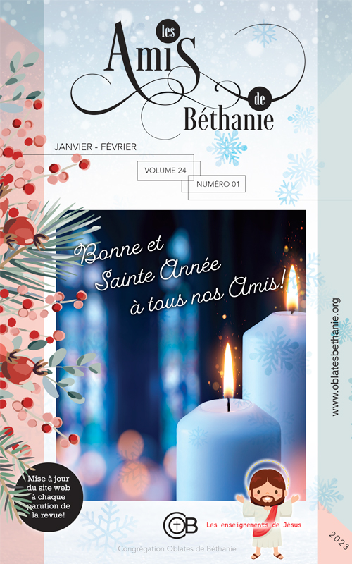 Couverture de la revue Les Amis de Béthanie, édition Janvier - Février 2023