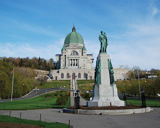 Vue extérieure de l'Oratoire Saint-Joseph de Montréal