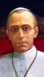Photographie du pape Pie XII
